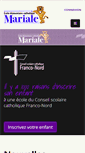 Mobile Screenshot of mariale.franco-nord.ca