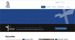 Desktop Screenshot of laresurrection.franco-nord.ca